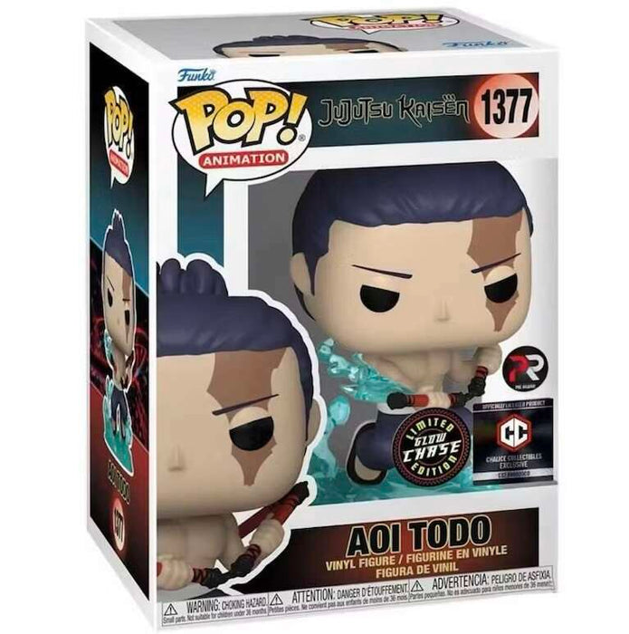 Funko POP! Animation: Jujutsu Kaisen - Aoi Todo (GiTD)(CHASE)(Pre Release)(Chalice Collectibles)(Damaged Box) #1377