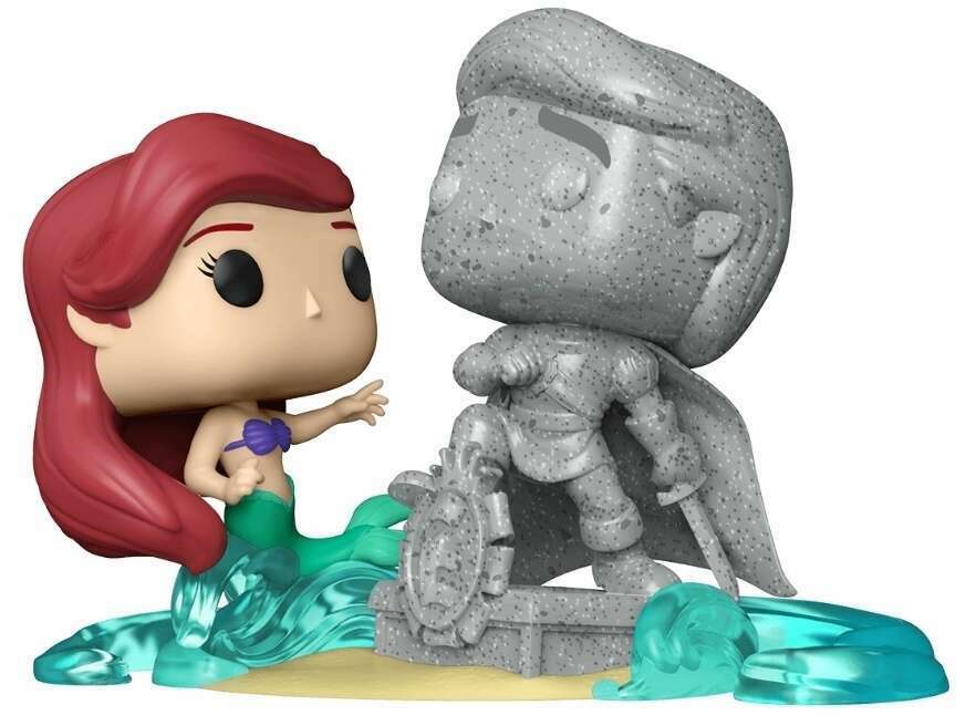 Funko POP! Movie Moments- Disney Princess: Ariel With Eric Statue(Box Lunch)(Damaged Box) #1169