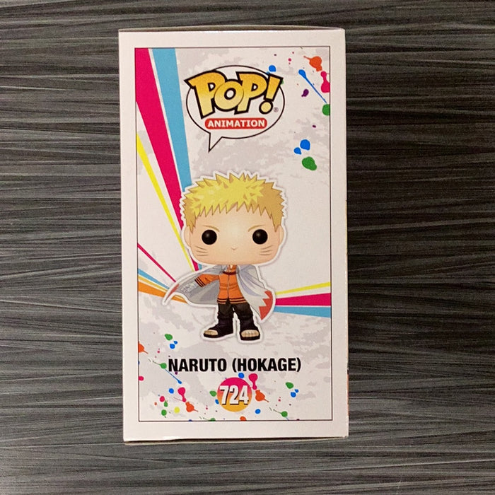 Funko POP! Animation: Boruto: Naruto Next Generations - Naruto Hokage (AAA Exclusive)(GiTD)(CHASE)(Signed/Maile Flanagan/JSA) #724