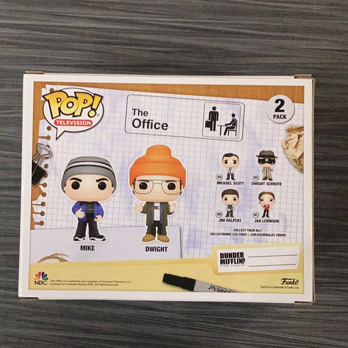 Funko POP! Television: The Office - The Scranton Boys (Original Special Edition Sticker)(Damaged Box) [B] [2 Pack]