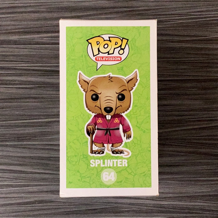 Funko POP! Television: TMNT - Splinter (Damaged Box)[C] #64