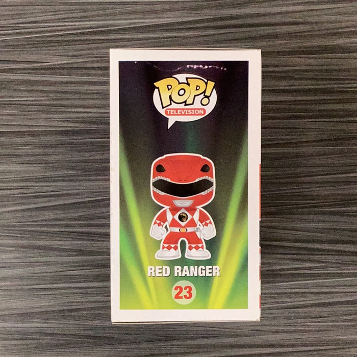 Funko POP! Television: Power Rangers - Red Ranger (Damaged Box) #23