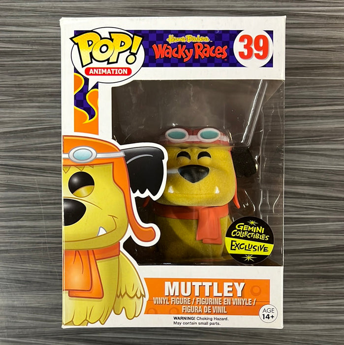 Funko POP! Animation: Hanna Barbera Wacky Races - Muttley (Gemini Collectibles)(Damaged Box) #39