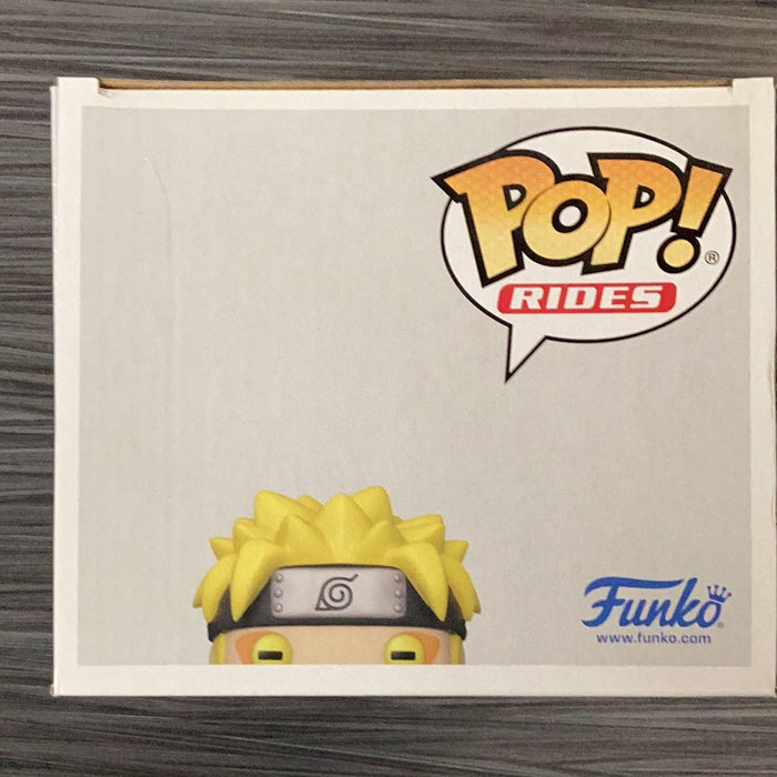 Funko POP! Rides: Naruto Shippuden - Naruto on Gamakichi [6 Inch](Hot Topic)(Signature/Maile Flanagan/JSA) #106