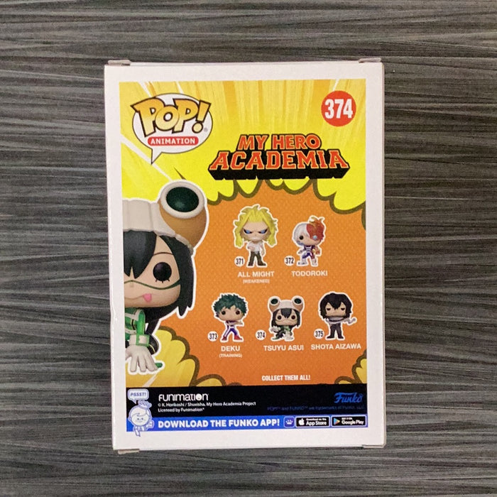 Funko POP! Animation: My Hero Academia - Tsuyu Asui [Clear] (2021 NYCC)(Damaged Box)[B] #374