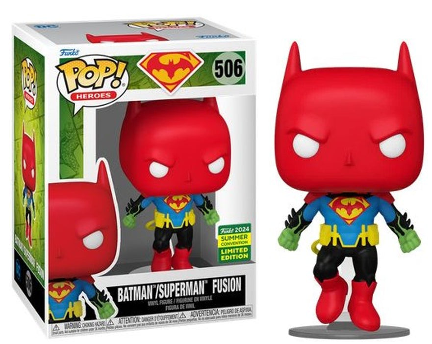 Funko POP! Heroes: Batman/ Superman Fusion (2024 SDCC/Shared) #506