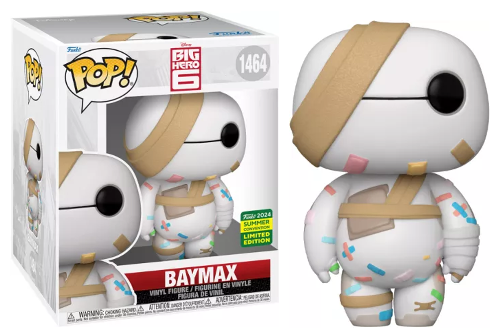 Funko POP! Disney: Big Hero 6 - Baymax (2024 SDCC/Shared)(Damaged Box) #1464