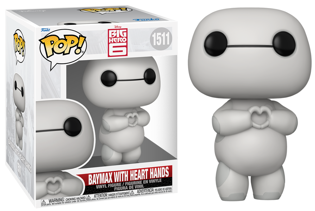 Funko POP! Big Hero 6: Baymax with Heart Hands [6-Inch] #1511