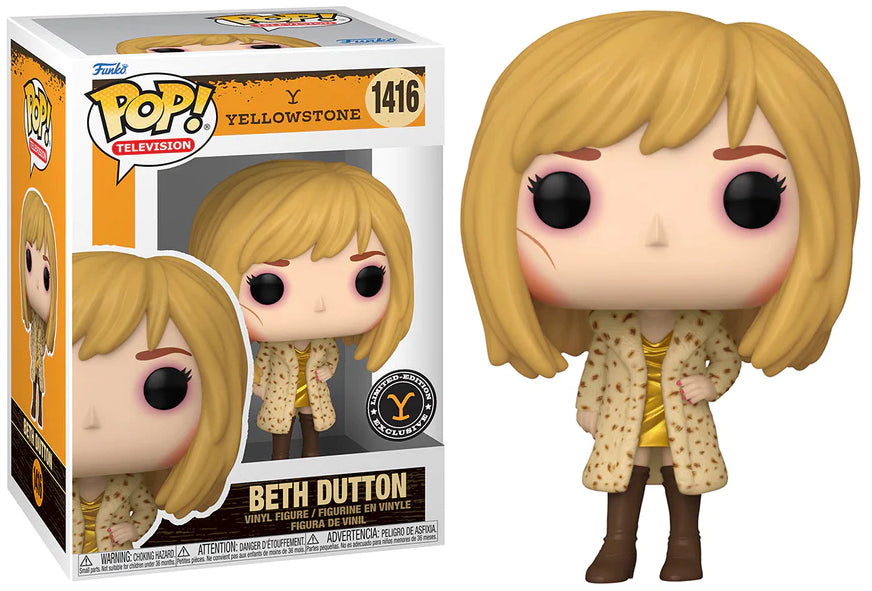 Funko POP! Television: Yellowstone - Beth Dutton (Yellowstone Shop) #1416