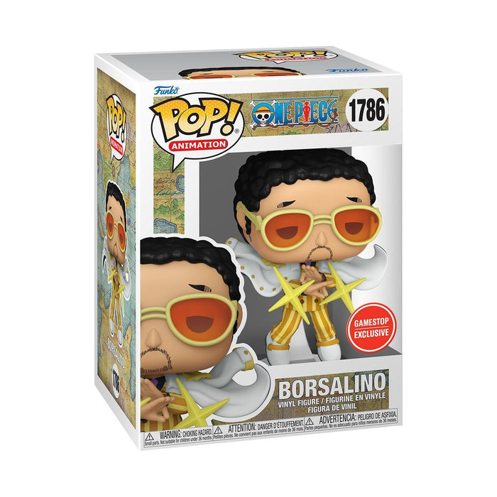 Funko POP! Animation: One Piece - Admiral Kizaru [Borsalino] (GameStop) #1786