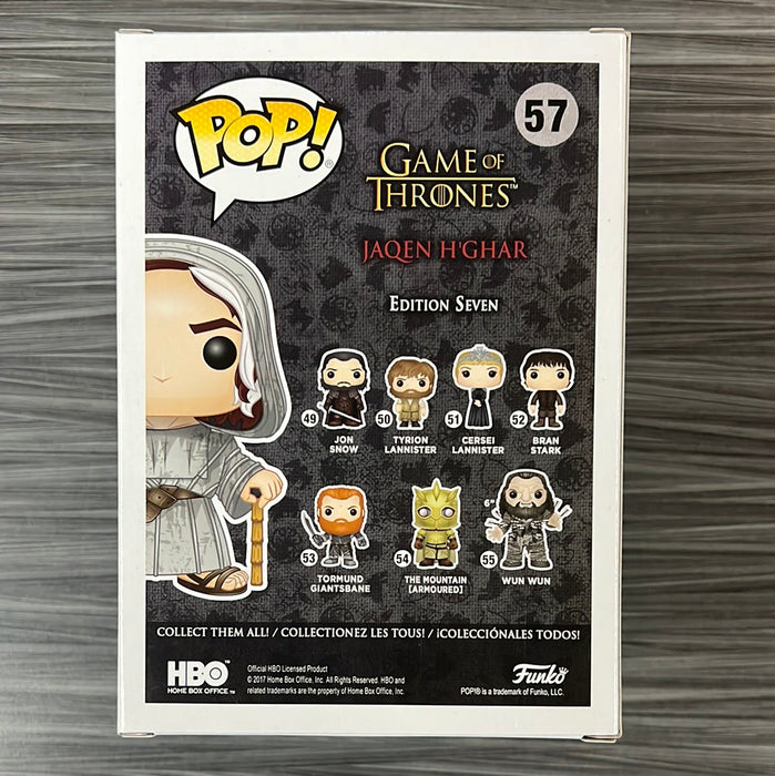 Funko POP! Game of Thrones: Jaqen H'ghar (2017 NYCC)(Damaged Box) #57