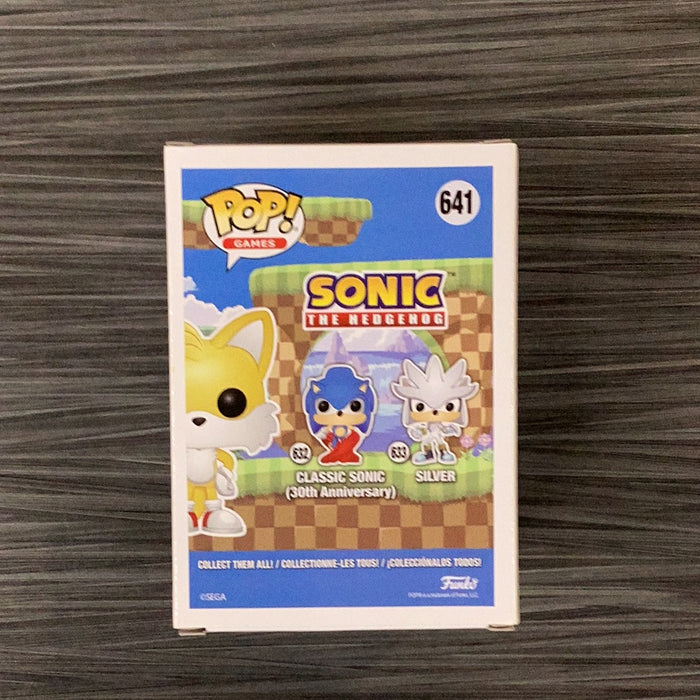 Sonic The Hedgehog Flocked Tails 641 - Target Exclusive Funko Pop Games  Figure