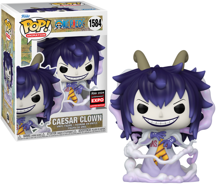 Funko POP! Animation: One Piece - Caesar Clown (2024 Entertainment Expo) #1584