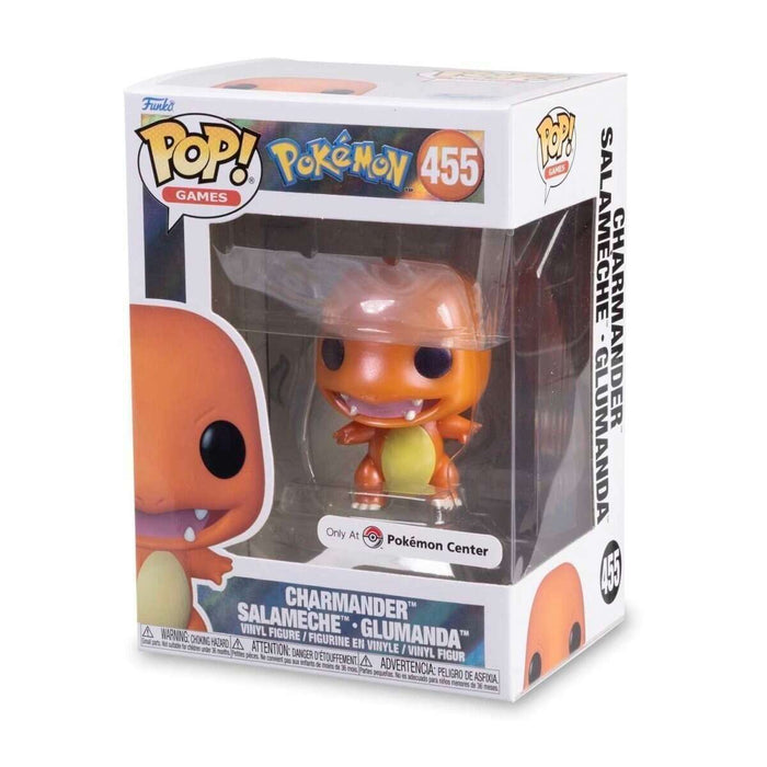 Funko POP! Games: Pokemon - Charmander [Pearlescent](Pokemon Center)(Damaged Box) #455