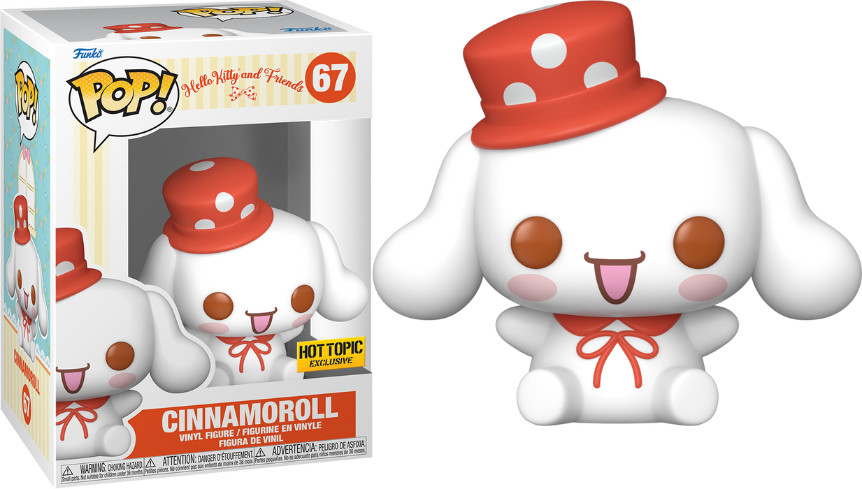 Funko POP! Hello Kitty and Friends: Cinnamoroll (Hot Topic) #67