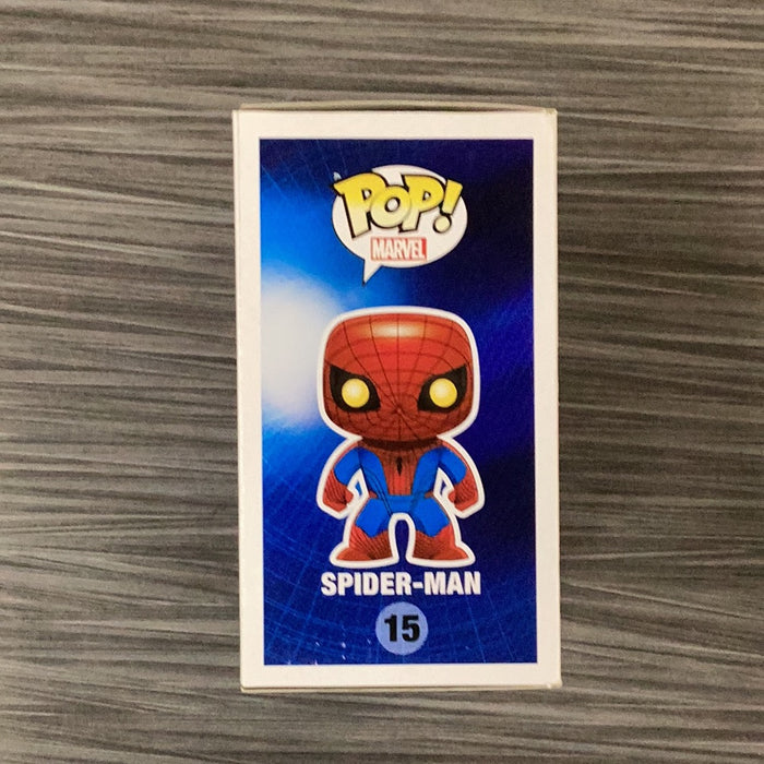 Funko POP! Marvel: The Amazing Spider-Man - Spider-Man (Damaged Box) #15