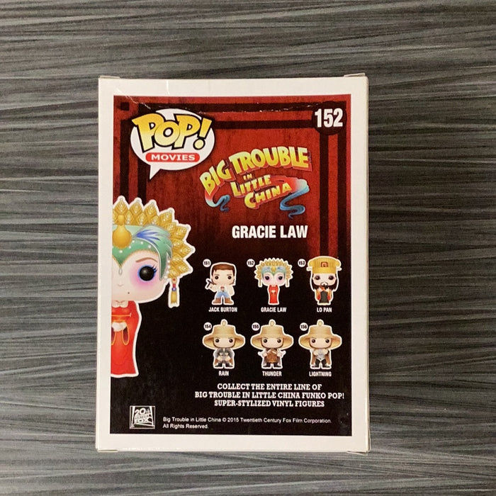 Funko POP! Movies: Big Trouble In Little China - Gracie Law (Damaged Box) #152