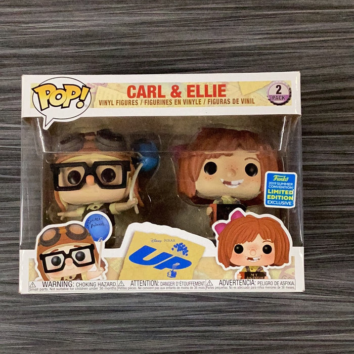 Funko POP! Disney: Up - Carl & Ellie (2019 Summer Convention)(Damaged Box) [2-Pack]