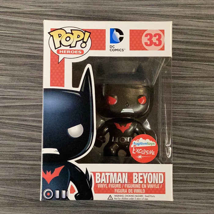 Funko POP! Heroes: DC Comics - Batman Beyond (Fugitive Toys)(Damaged Box)[B] #33