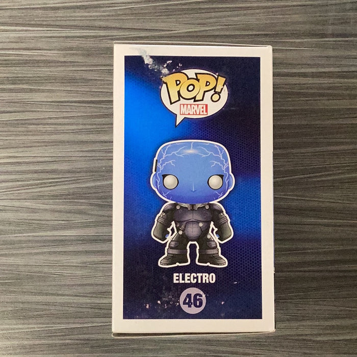 Funko POP! Marvel: The Amazing Spiderman 2 - Electro (GiTD)(Damaged Box) #46