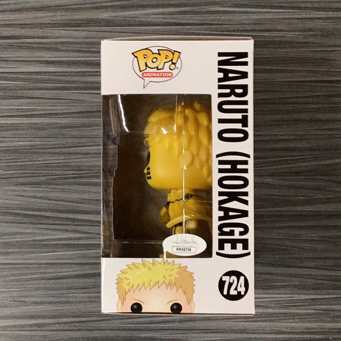 Funko POP! Animation: Boruto: Naruto Next Generations - Naruto Hokage (AAA Exclusive)(GiTD)(CHASE)(Signed/Maile Flanagan/JSA) #724