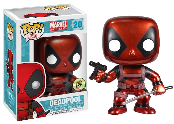 Funko POP! Marvel: Deadpool [Metallic](2013 SDCC)(480 PCS) #20