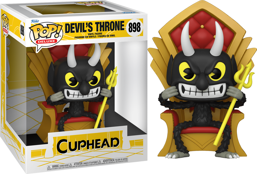 Funko POP! Deluxe: Cuphead - Devil's Throne [6-Inch] #898