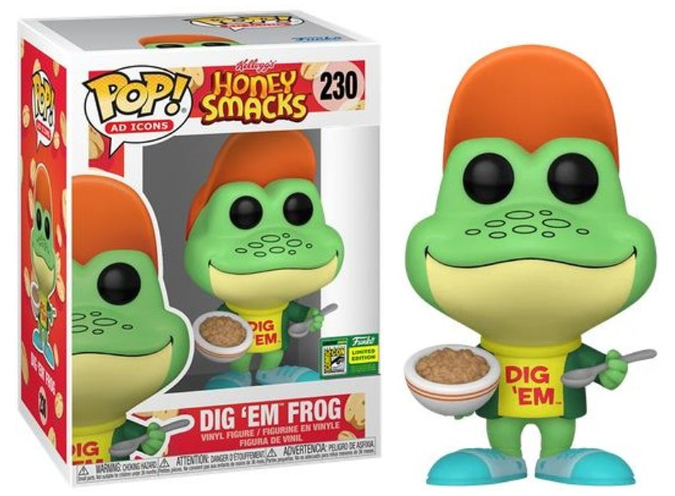 Funko POP! AD Icons: Honey Smacks - Dig 'Em Frog (2024 SDCC) #230