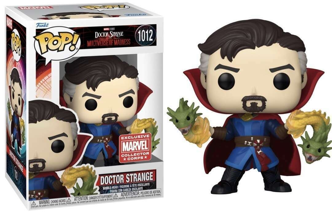 Funko POP! Marvel: Doctor Strange In The Multiverse Of Madness - Doctor Strange (Collector Corps)(Damaged Box) #1012)