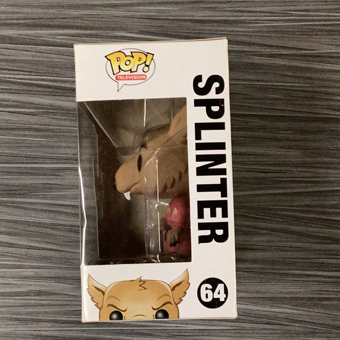 Funko POP! Television: TMNT - Splinter (Damaged Box)[C] #64