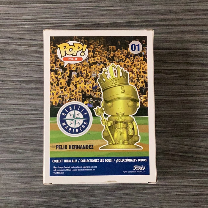 Funko POP! MLB: Seattle Mariners - King Felix (Safeco Field)(34 PCS)(Damaged Box) #01