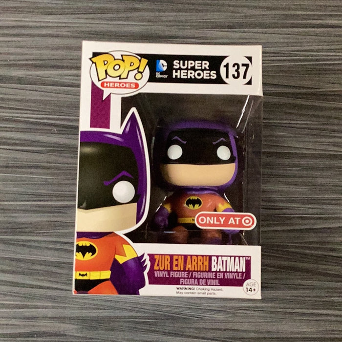 Funko POP! Super Heroes - Zur En Arrh Batman (Target)(Damaged Box)[B] #137