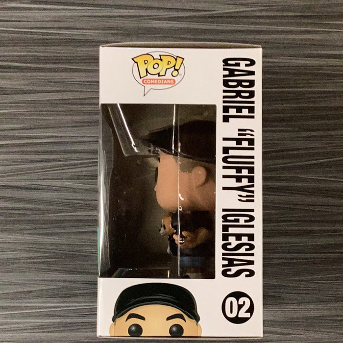 Funko POP! Comedians: Gabriel "Fluffy" Iglesias [Must Love Dogs](Fluffy Shop Exclusive)(Signed/Gabriel Iglesias)(Damaged Box) #02