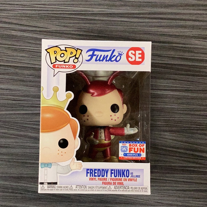 Funko POP! Freddy Funko As Jollibee (Box of Fun)(1000PCS)(Damaged Box) #SE