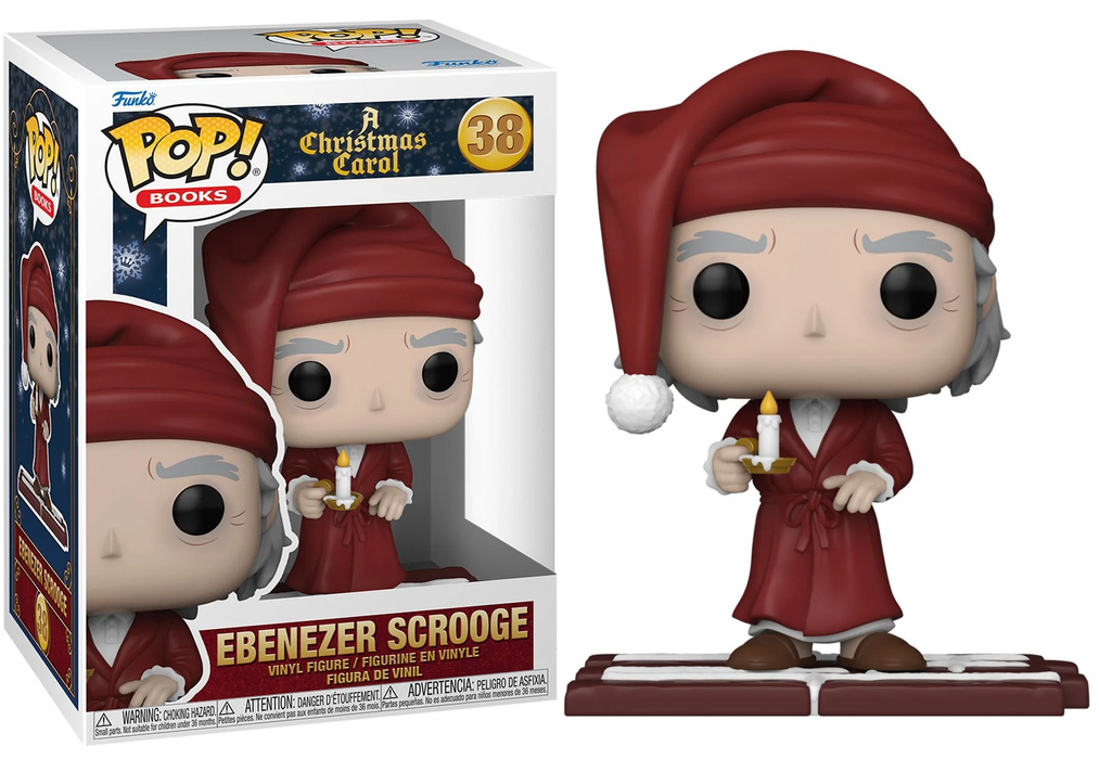 Funko POP! Books: Christmas Carol - Ebenezer Scrooge #38