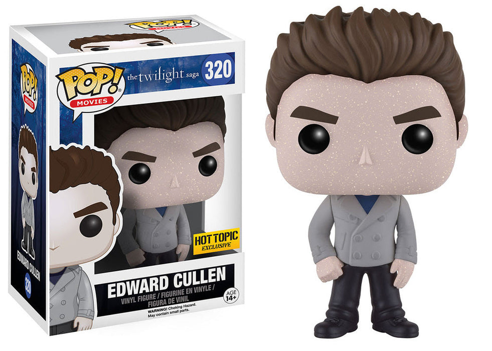 Funko POP! Movies: The Twilight Saga - Edward Cullen [Glitter] (Hot Topic)(Damaged Box) #320