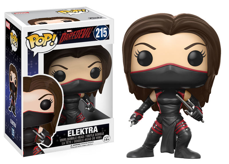 Funko POP! Marvel: Daredevil - Elektra (Damaged Box) #215