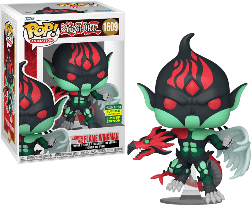 Funko POP! Animation: Yu-Gi-Oh! - Elemental Hero Flame Wingman (2024 Summer Convention) #1609