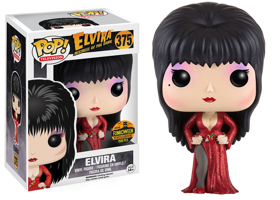 Funko POP! Television: Elvira Mistress of The Dark - Elvira (2016 Funkoween 1500 PCS) [B] #375