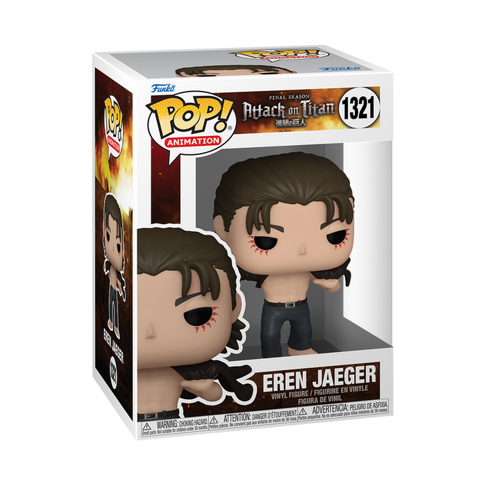 Funko POP! Animation: Attack On Titan - Eren Jaeger #1321