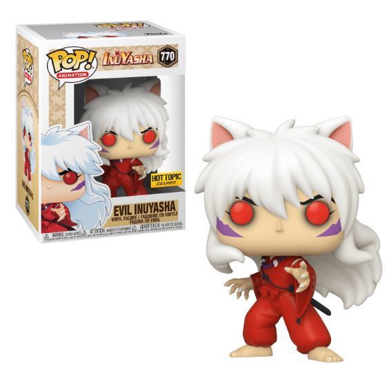 Funko POP! Animation: Inuyasha - Evil Inuyasha (Hot Topic)(Damaged Box) #770