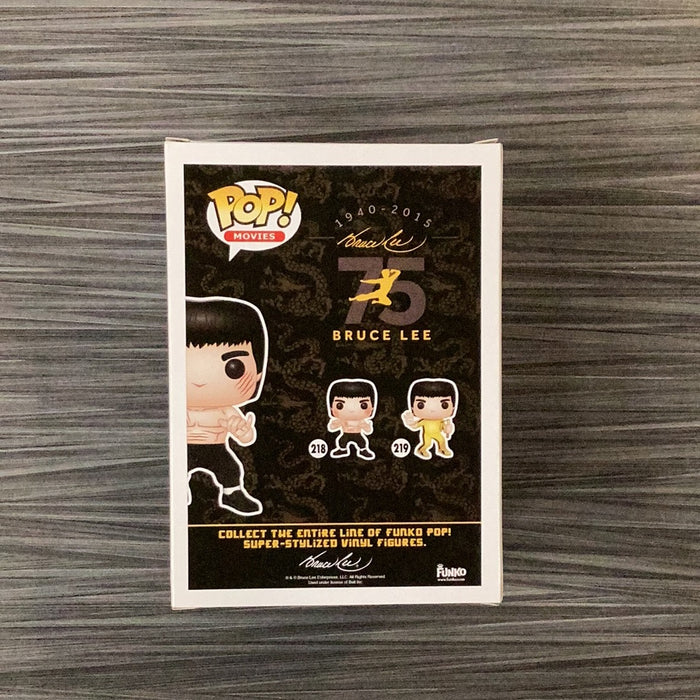 Funko POP! Movies: Bruce Lee [Enter The Dragon] [Black Pants](Bait)(Damaged Box) #218