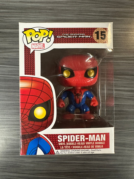 Funko POP! Marvel: The Amazing Spider-Man - Spider-Man (Damaged Box) #15