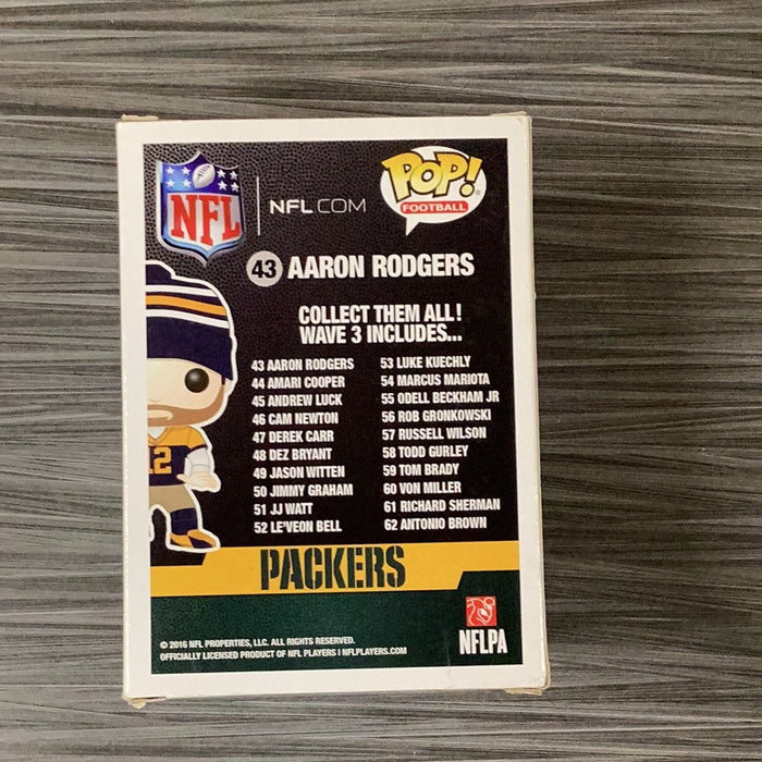 Funko POP! Football: Packers - Aaron Rodgers (Toys R Us)(Damaged Box) #43