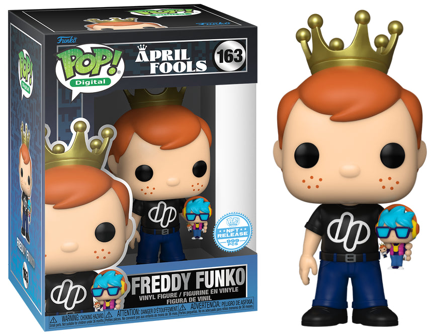 Funko POP! Digital: Freddy Funko [Holding Max Tokenhead] (NFT Release)(999 PCS) #163