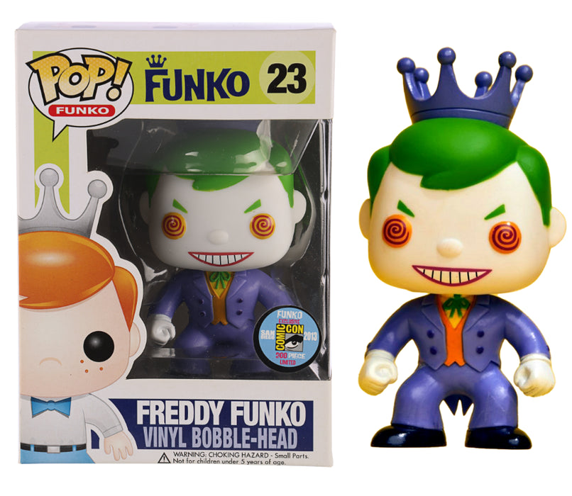 Funko POP! Freddy Funko As The Joker (2013 SDCC)(200 PCS)(PSA/NM-MT 8)  #23