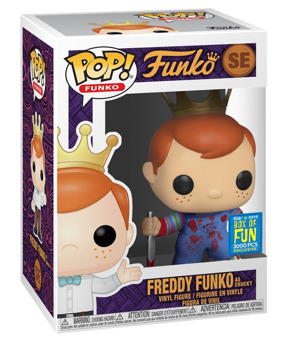 Funko POP! Freddy Funko As Chucky [Bloody](2019 Box Of Fun)(Damaged Box) [B] #SE