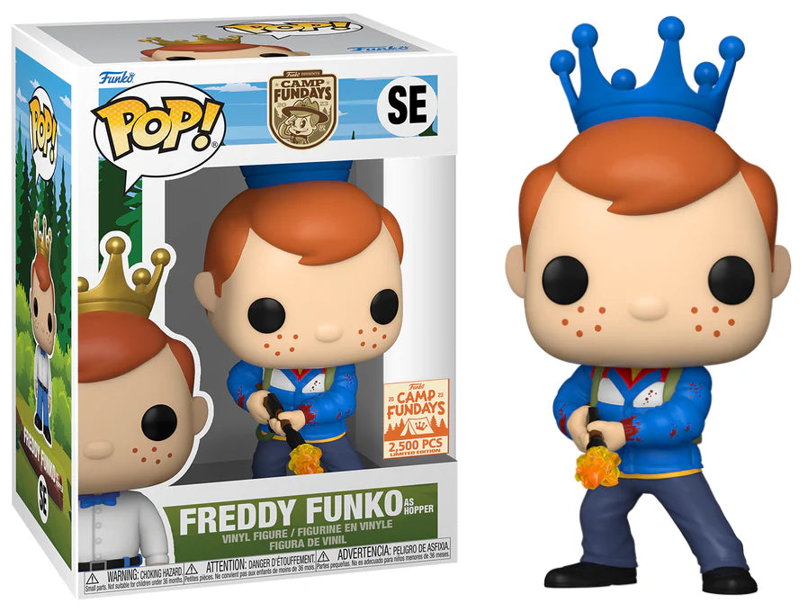 Funko POP! Camp Fundays: Freddy Funko As Hopper (2023 Camp Fundays)(2500PCS)(Damaged Box) #SE