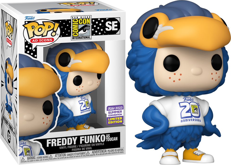 Funko POP! Ad Icons: Freddy Funko as Toucan (2023 Summer Convention) #SE