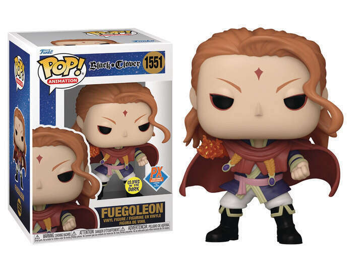 Funko POP! Animation: Black Clover - Fuegoleon (GiTD)(PX Preview)(15,000 Pcs) #1555